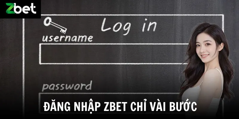 Đăng nhập Zbet chỉ vài bước